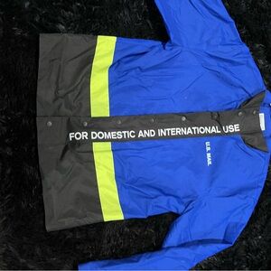 Blue and Black Performance Jacket